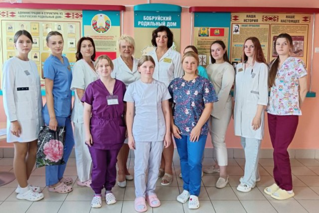 Бобруйский родильный дом пополнился десятью молодыми специалистами.