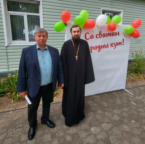 Иеромонах Ириней (Чепик) принял участие в мероприятии, посвященном Дню деревни.
