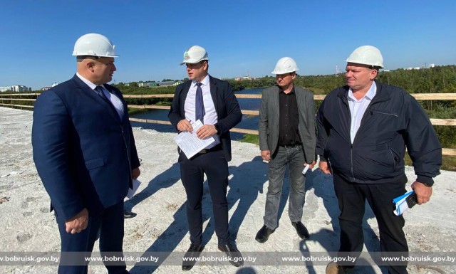 Два моста: рабочий день председателя Бобруйского горисполкома посвящен важнейшим инфраструктурным проектам.