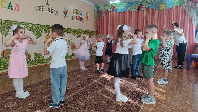 День Знаний в детском саду!