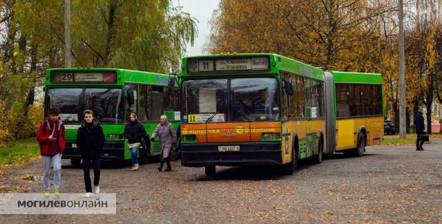 В Могилеве меняется расписание движения автобуса № 1.
