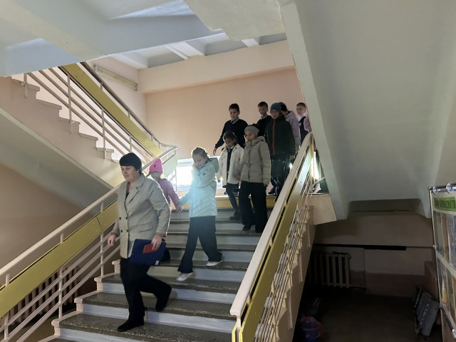 Плановая учебная эвакуация.