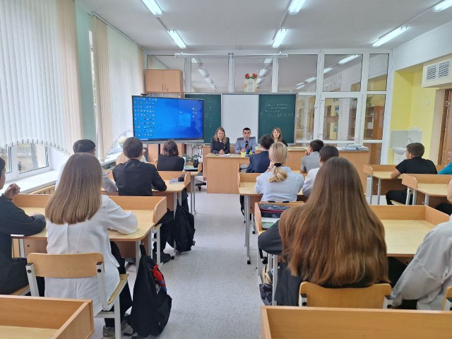 Беседа по профилактике правонарушений и преступлений в рамках декады ´Дружим с Законом´.