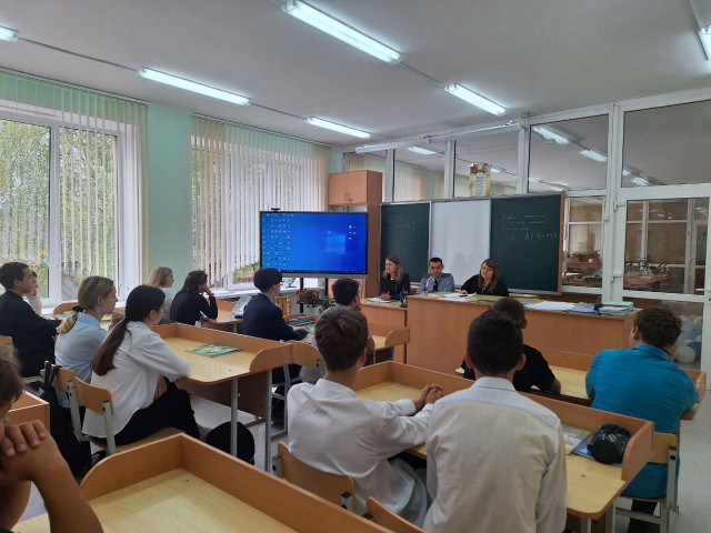 Беседа по профилактике правонарушений и преступлений в рамках декады ´Дружим с Законом´.