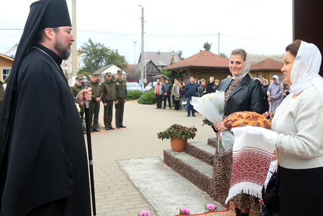 Престольный праздник в Крестовоздвиженском храме г. Осиповичи.