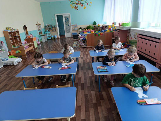 Изобразительная деятельность в группе №3.