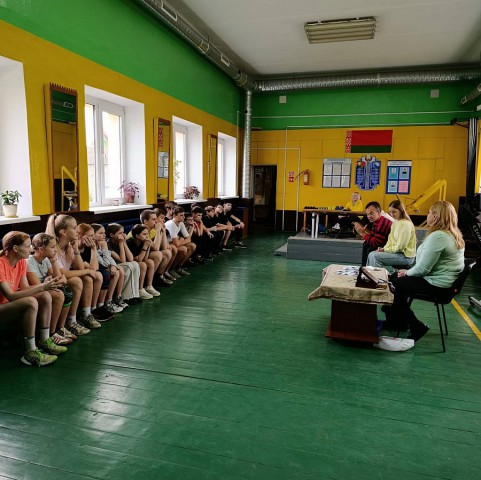 Встреча с Заслуженным мастером спорта Республики Беларусь Лавриненко Натальей Петровной.