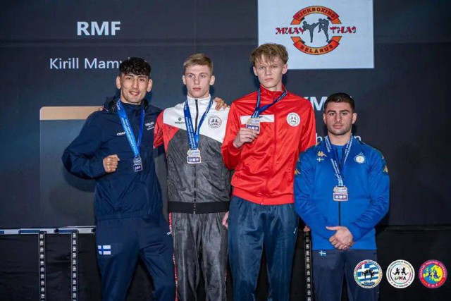 Студенты БГУФК - победители и призеры чемпионата Европы по таиландскому боксу.