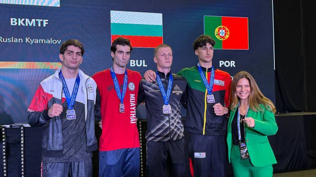 Студенты БГУФК - победители и призеры чемпионата Европы по таиландскому боксу.