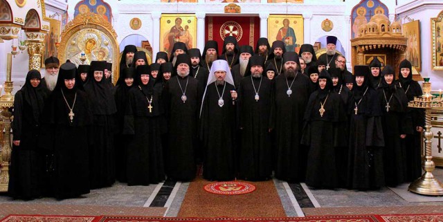 Представители Бобруйской епархии приняли участие в заседании монашеской секции 900-летие Полоцкого Спасо-Евфросиниевского мон...
