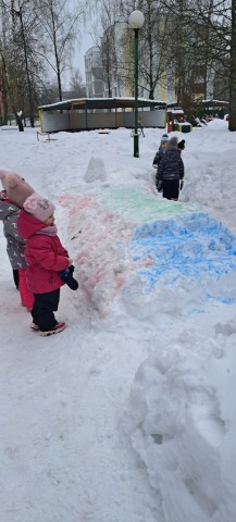 Снежная прогулка.