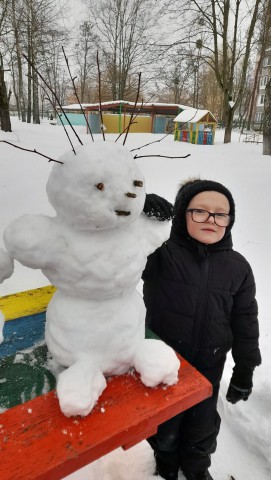 Снежная прогулка.