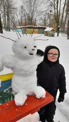 Снежная прогулка.