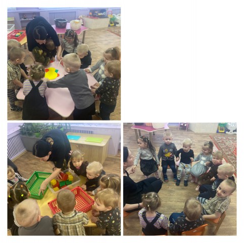 Открытое занятия по ОО ´Элементарные математические представления´ по теме ´Большой и маленький´ в первой младшей группе.