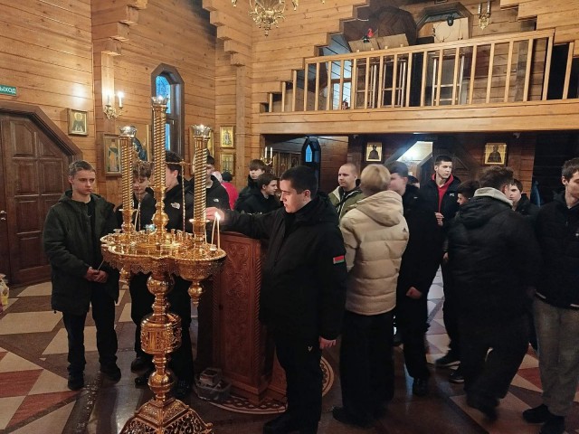Встреча с настоятелем.