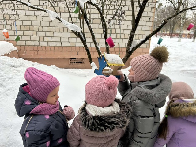Акция ´Птичья столовая´.
