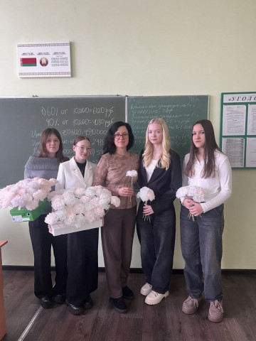 Акция посвящённая Международному женскому дню.