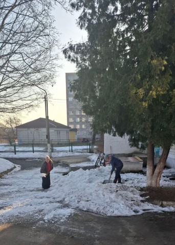 Санитарный день в нашем саду.