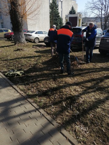 Санитарный день прошел в Ленинском районе г. Бобруйска.