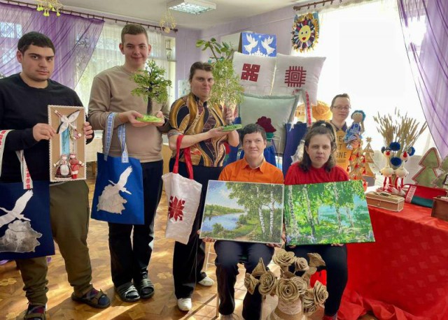 Выстава рамках праекта ´Кожная пятніца - роднае, сваё´.