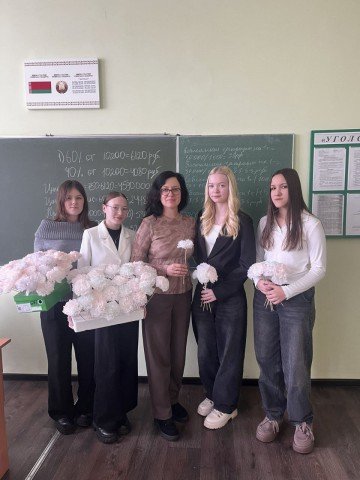 Акция посвящённая Международному женскому дню.