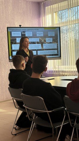Встреча с представителями налоговой палаты.