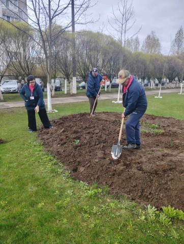 Республиканский субботник в учреждении образования ´Средняя школа 32 г. Бобруйска´.