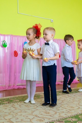 Пасхальный спектакль ´Кошкин дом´.