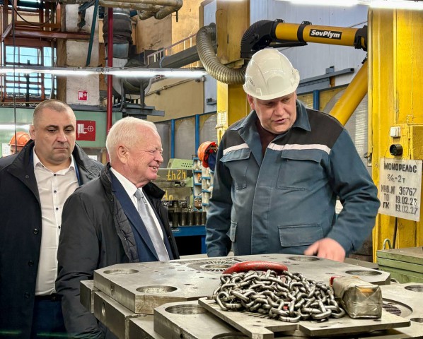 Чрезвычайный и Полномочный Посол Словацкой Республики в Республике Беларусь посетил ОАО ´Могилевлифтмаш´.