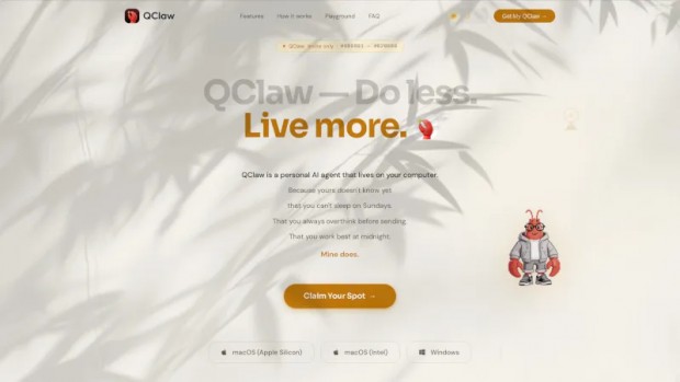 Tencent запустил тестирование ИИ-агента QClaw.