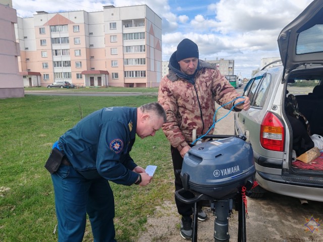 Допуск к использованию маломерных судов на контроле у ´ГИМС´. Кличев.