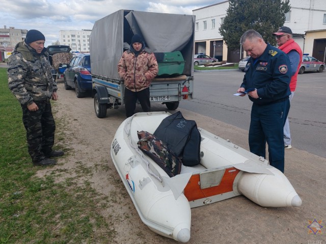 Допуск к использованию маломерных судов на контроле у ´ГИМС´. Кличев.