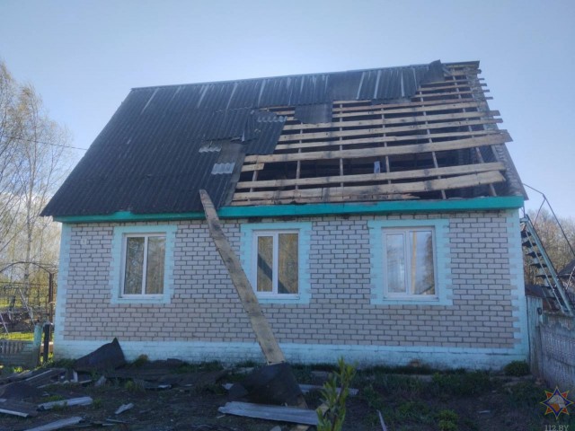Спасатели ликвидировали последствия сильного ветра на Могилевщине.