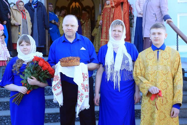 Престольный праздник в Иверском храме.