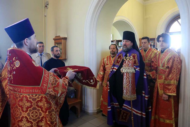 Престольный праздник в Иверском храме.