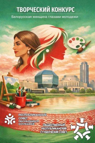 Стартовал творческий конкурс рисунков ´Белорусская женщина в глазах молодежи´.