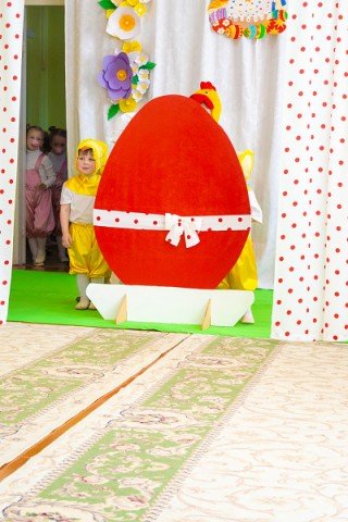 Пасхальный спектакль ´Кошкин дом´.