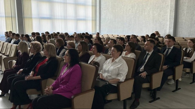 В ГУО ´Гимназия 1 г. Бобруйска´ 24 апреля прошло чествование победителей заключительного этапа республиканской олимпиады по у...