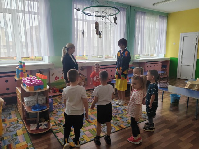 Открытое занятие ´Маленькие помощники´.