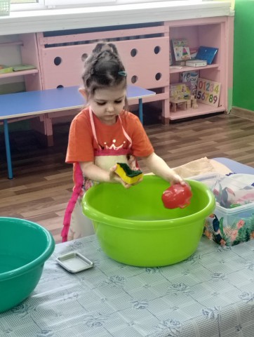 Открытое занятие ´Маленькие помощники´.