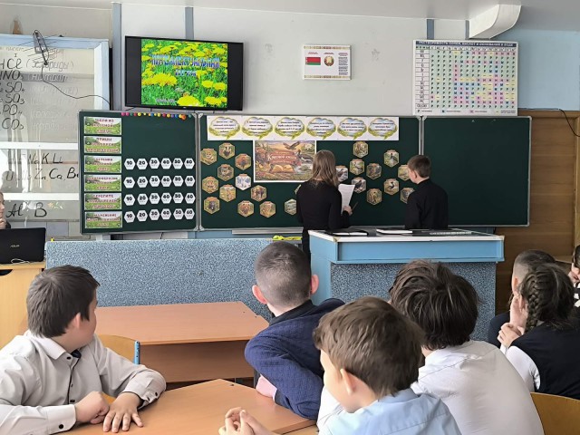 Мероприятие учащихся педкласса по биологии.