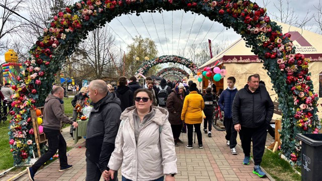 Жители Могилевщины с размахом празднуют Первомай.