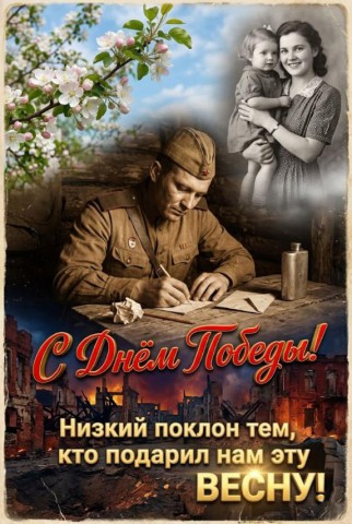 С праздником Великой Победы!