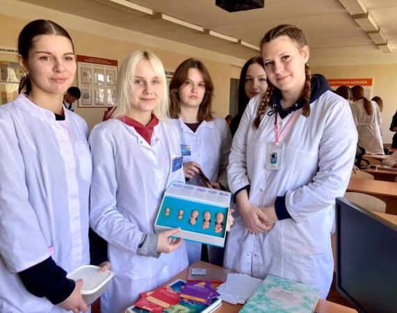 Духовно-просветительское занятие в Бобруйском государственном медицинском колледже.