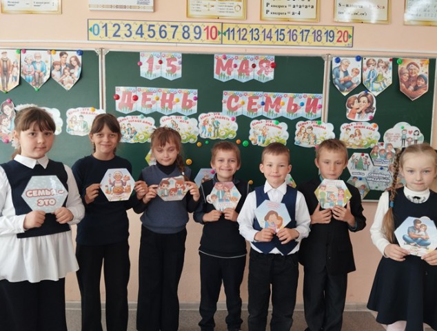 Единые уроки, посвящённые Дню семьи.