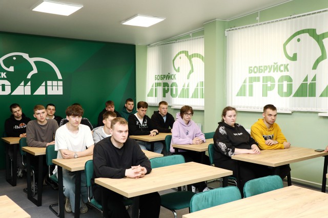 ´Бобруйскагромаш´ торжественно открыл свою брендированную аудиторию в Белорусском государственном аграрном техническом универ...