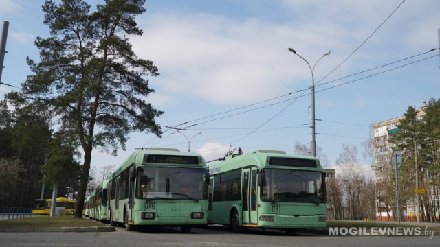 В Могилеве изменят схему движения троллейбусов с 29 мая.