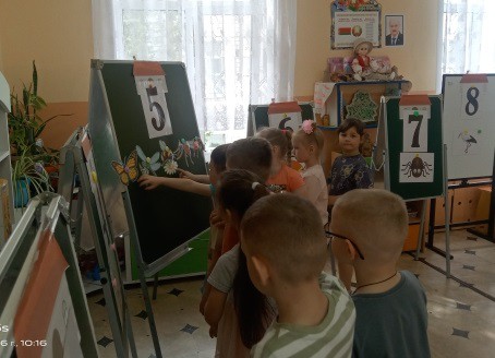 Открытый просмотр по образовательной области ´Элементарные математические представления´.