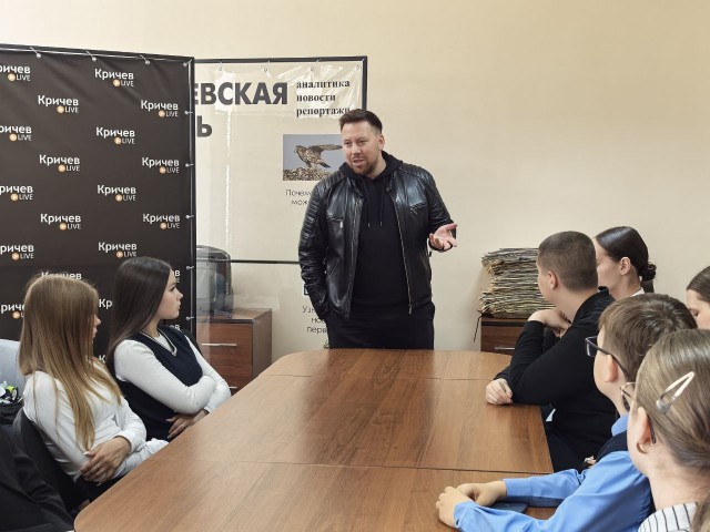 В ´КАДРе´ юные журналисты и блогеры Кричева.