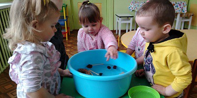Игры с водой.